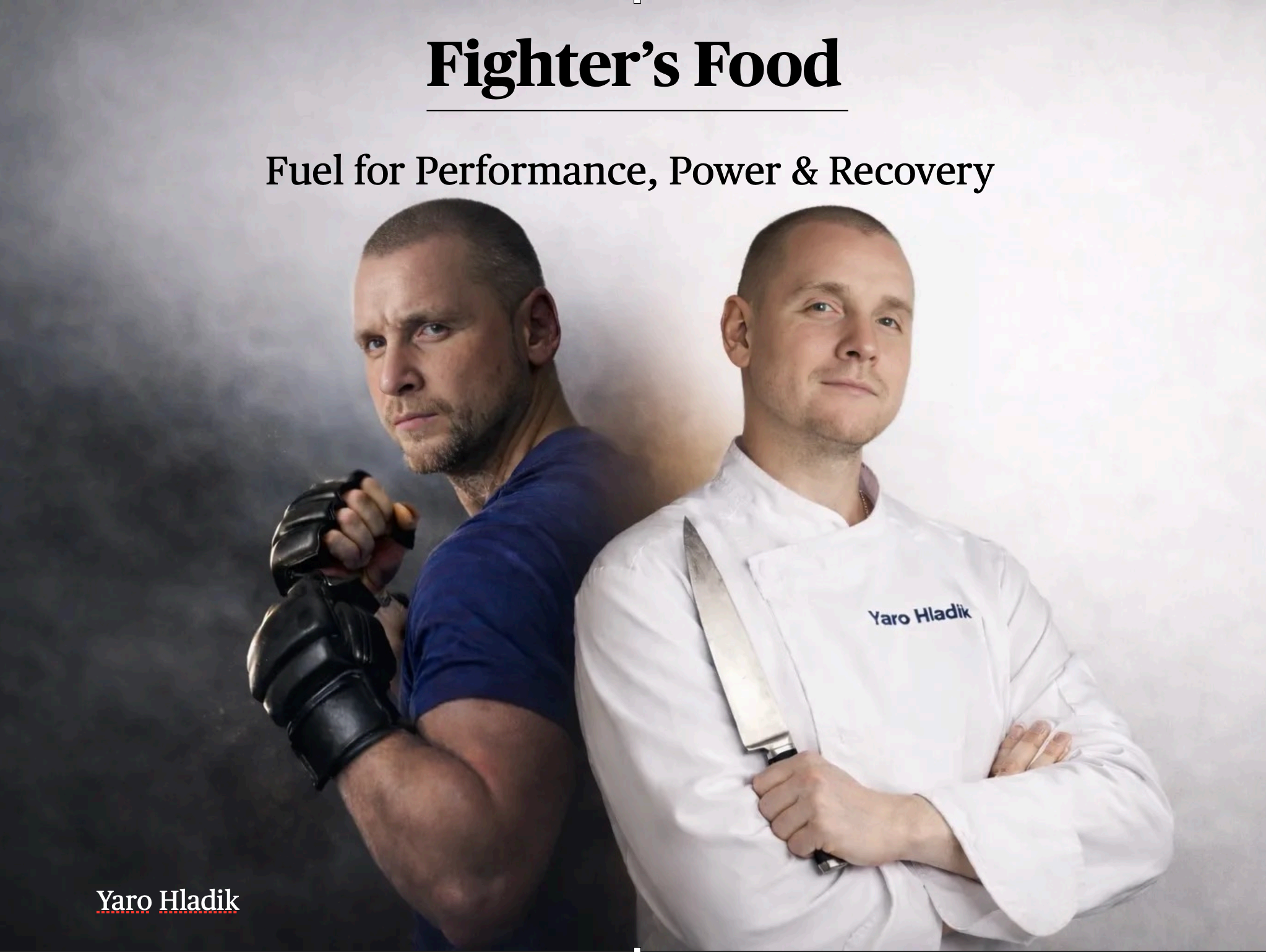 Fighter's Food: Fuel for Performance, Power & Recovery book cover